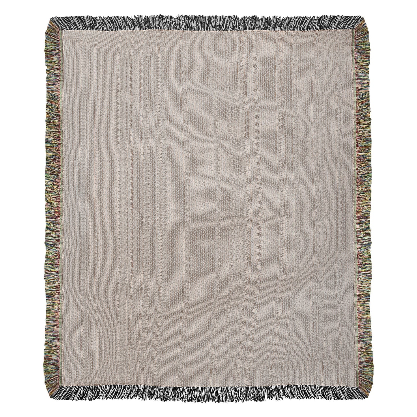 100% Cotton Woven Blanket – Bat Resting in Blooming Flowers